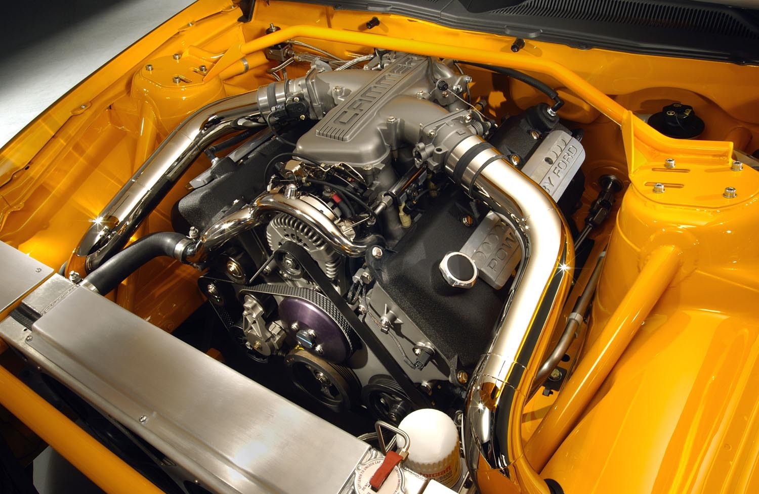 Ford Mustang GT R Concept Engine  0001-4810