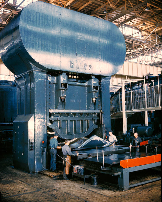 1940 Ford Rouge Stamping Plant operations 0001-4930