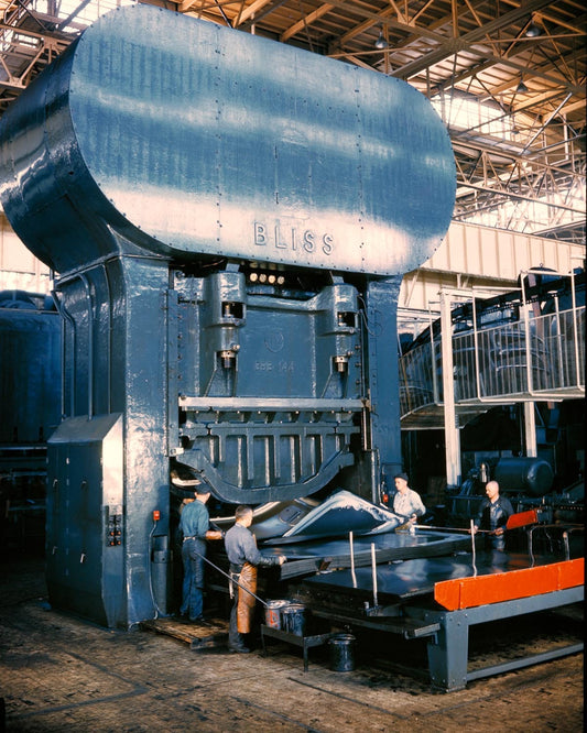 1940 Ford Rouge Stamping Plant operations 0001-4930