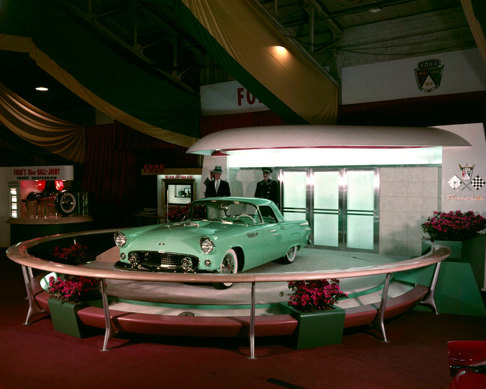 1955 Thunderbird on Display 0001-4938