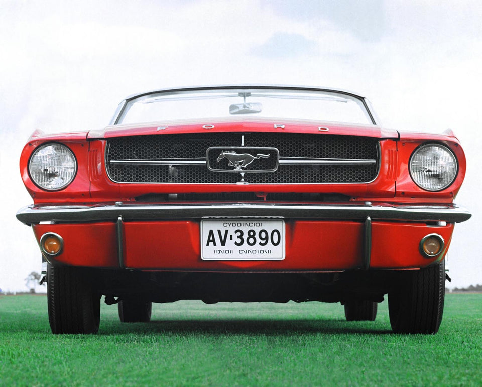 1965 Ford Mustang Convertible 0001-4981