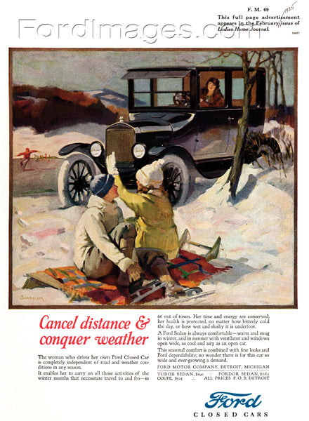 1924 Ford Ad