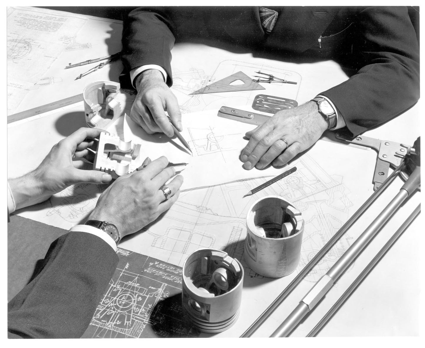 1953 Ford Designers ca 0001-7507