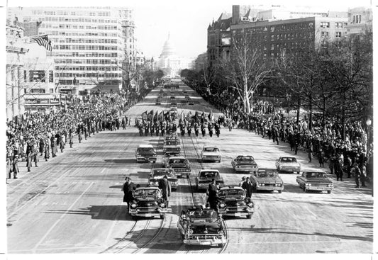 1961 Kennedy Inaugural Parade  0001-7580