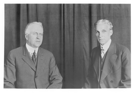 Henry Ford James Couzens ca 1910 0001-7636