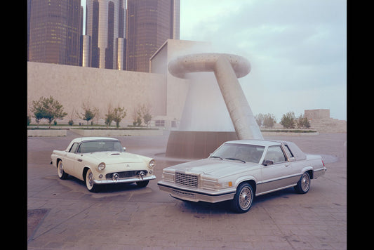 1955 and 1980 Ford Thunderbird 0002-1463