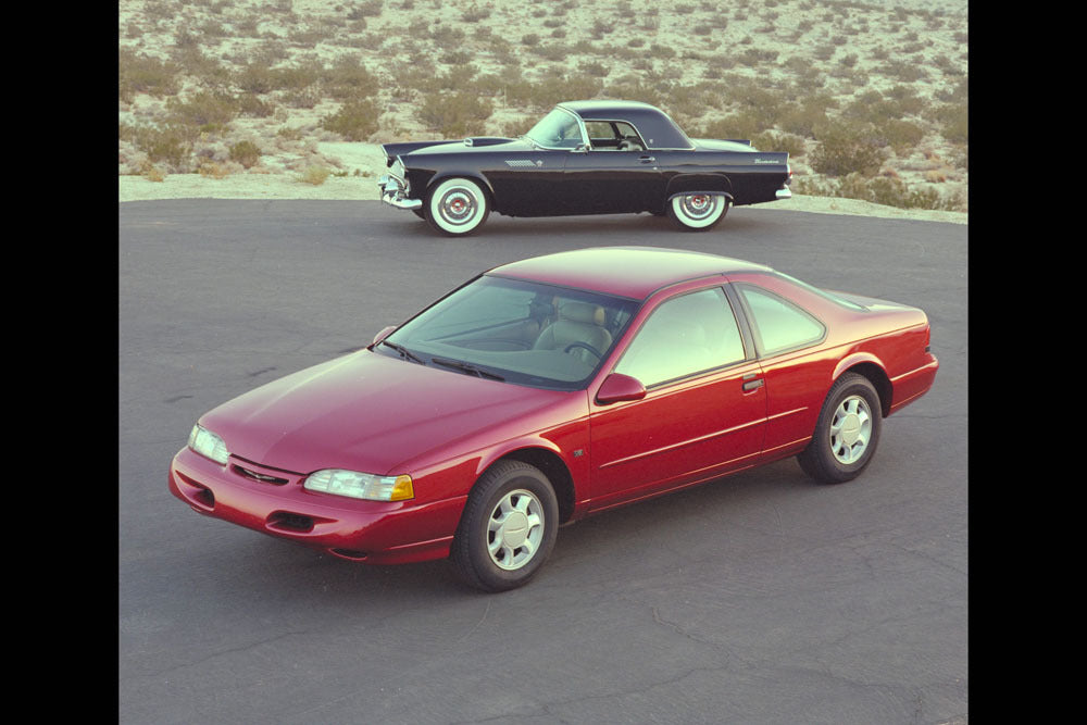 1955 and 1995 Ford Thunderbirds 0002-1472