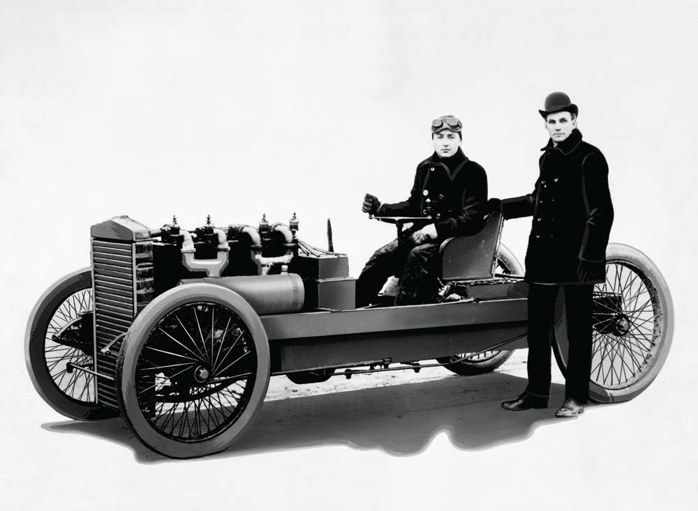 Henry Ford and his 999 Racer 0002-1749