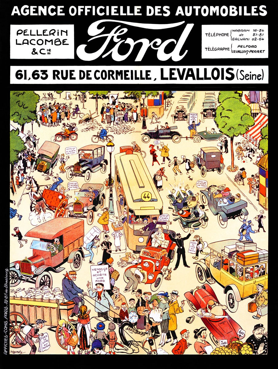 Ford Vintage Poster