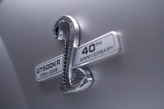 2008 Ford Shelby GT500KR Cobra Emblem  0002-4275