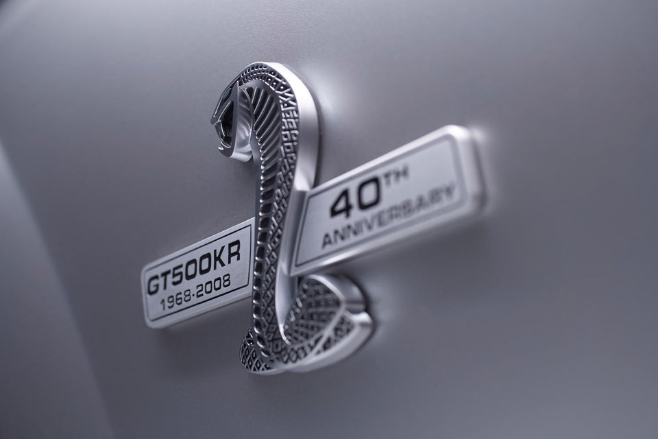 2008 Ford Shelby GT500KR Cobra Emblem  0002-4275