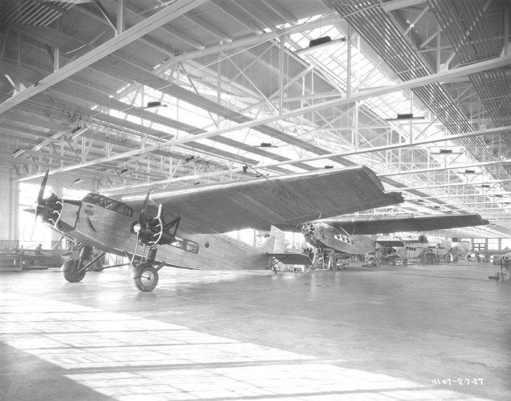 Ford TriMotor AssemblyLine 0002-5054