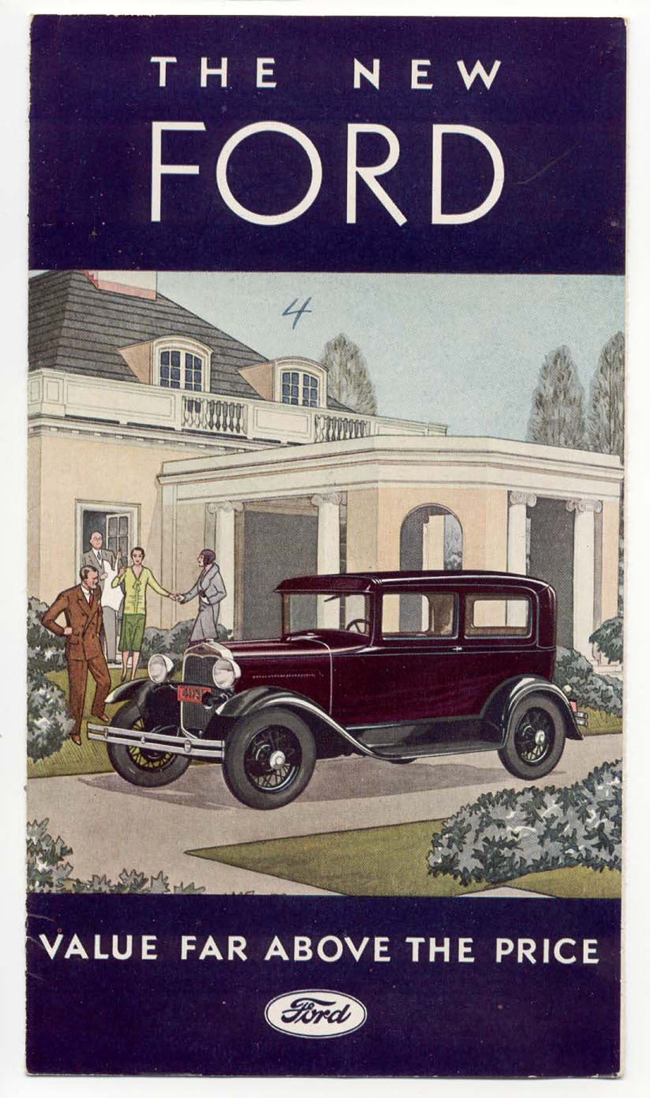 1930 Model A Vintage Ad 0002-5587