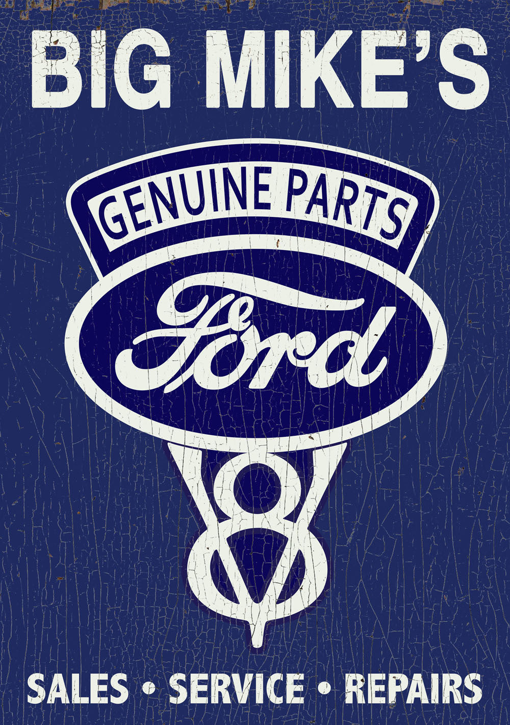 Ford Genuine Parts Custom Decal