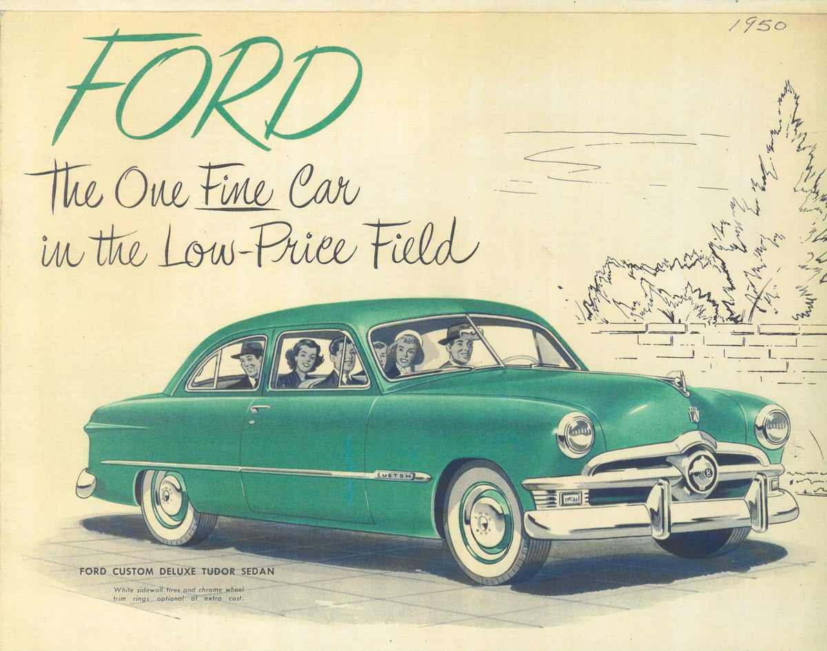 1950 Ford Custom Deluxe Tudor Sedan 0050-0001