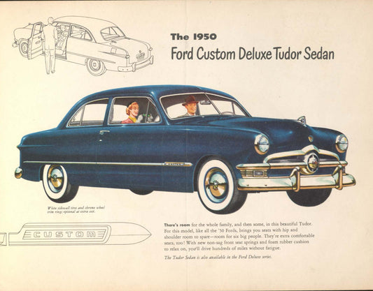 1950 Ford Custom Deluxe Tudor Sedan 0050-0003