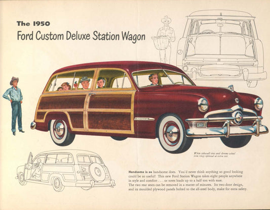 1950 Ford Custom Deluxe Station Wagon 0050-0005
