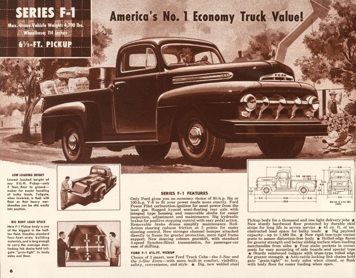 1951 Ford F-1 Pickup 0051-0002
