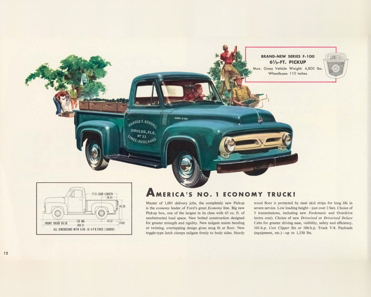 1953 Ford F-100 Pickup 0053-0005