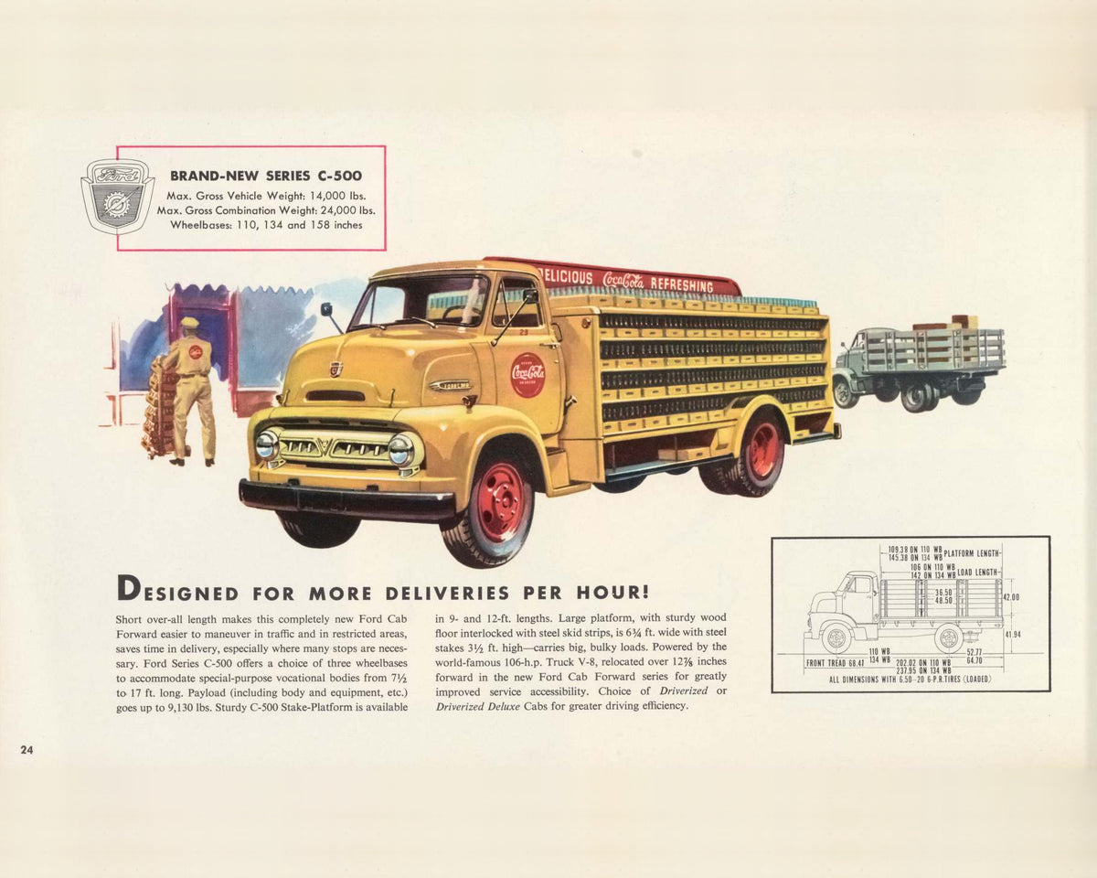 1953 Ford C-500 Cab Forward 0053-0009