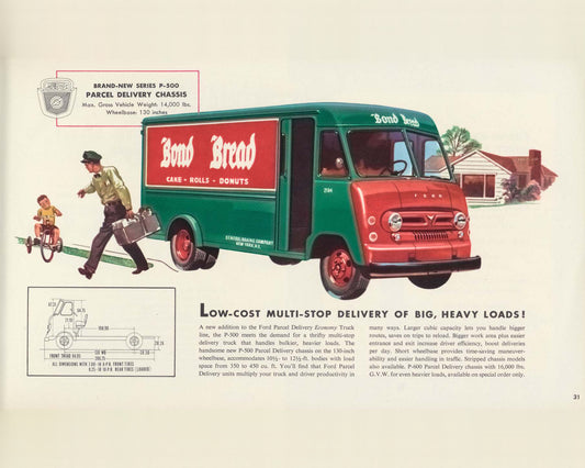 1953 Ford P-500 Parcel Delivery 0053-0011