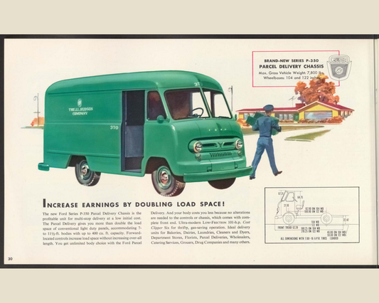 1953 ford truck line Brochure Page 30 0053-0031 — 16×20 proportions