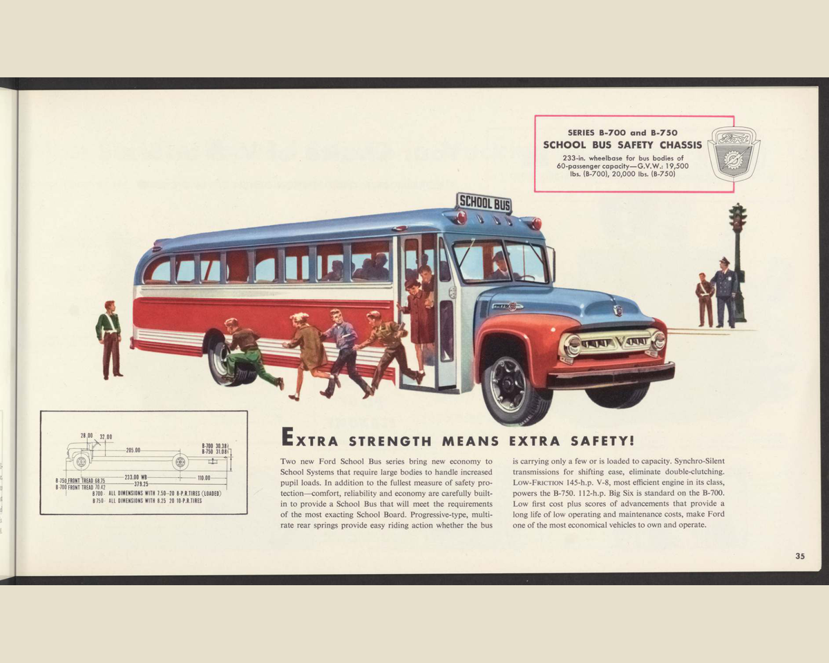 1953 ford truck line Brochure Page 35 0053-0034 — 16×20 proportions