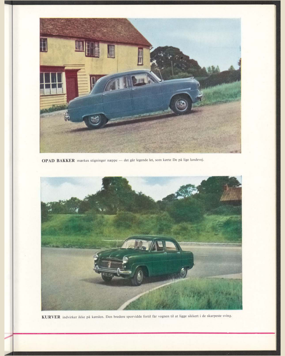 1953 ford consul eota and zephyr six Brochure Page 9 0053-0036 — 16×20 proportions