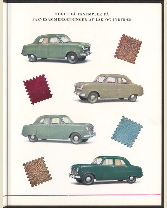1953 ford consul eota and zephyr six Brochure Page 13 0053-0037 — 16×20 proportions