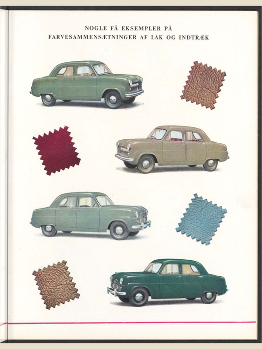 1953 ford consul eota and zephyr six Brochure Page 13 0053-0037 — 18×24 proportions