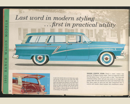 1955 Meteor Lineup Brochure Page 10 0055-0026 — 16×20 proportions
