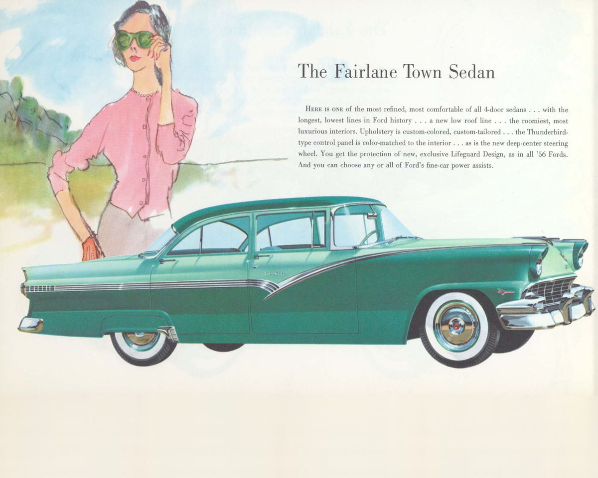1956 Ford Fairlane Town Sedan 0056-0007