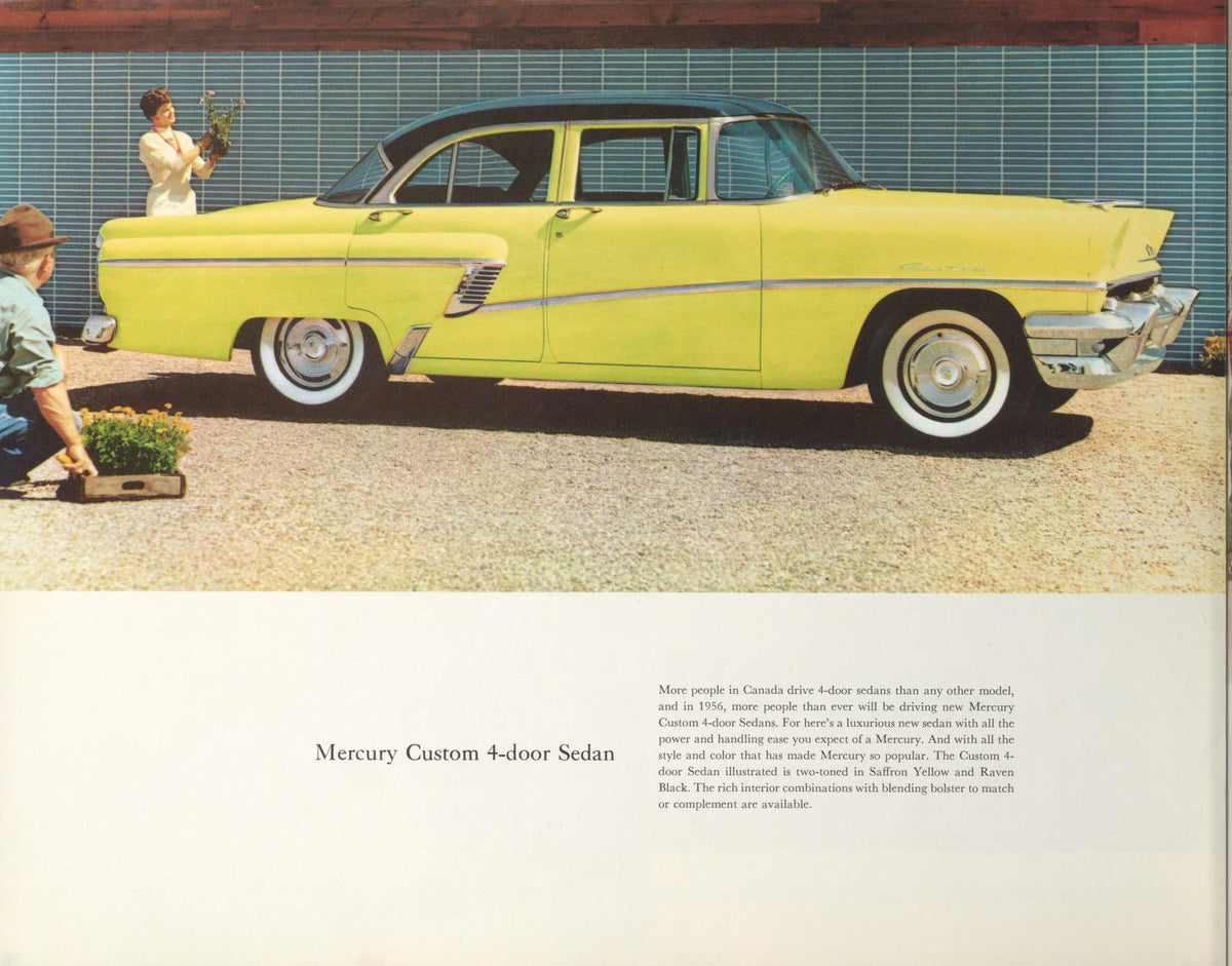 1956 Mercury Custom 4-Door Sedan 0056-0012