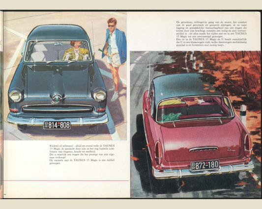 1956 Ford Taunus 15 M Brochure Page 7 0056-0043 — 16×20 proportions