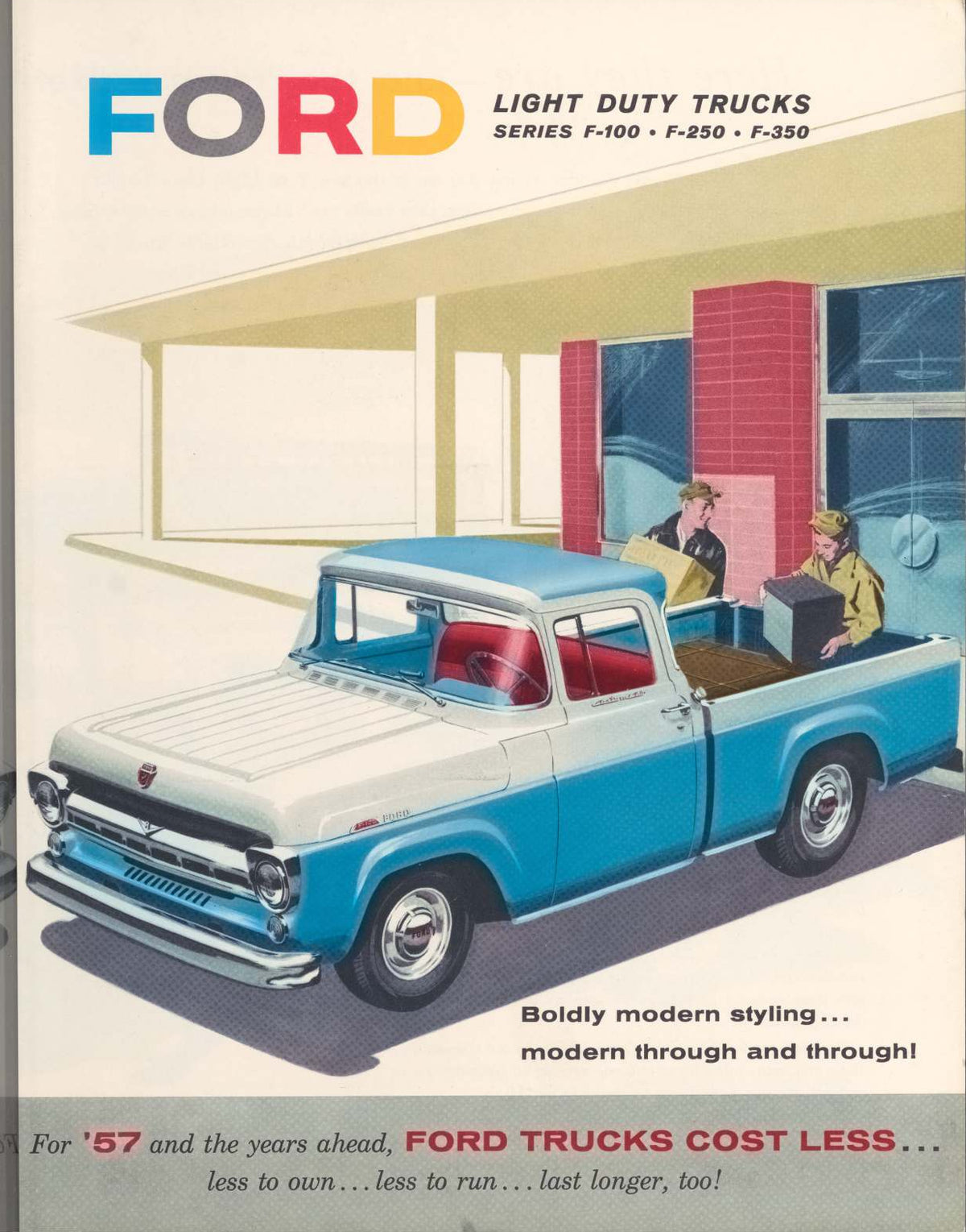 1957 Ford F-Series Light Duty Trucks 0057-0004