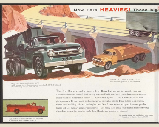 1957 ford division trucks Brochure Page 10 0057-0058 — 16×20 proportions