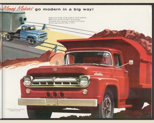 1957 ford division trucks Brochure Page 11 0057-0059 — 16×20 proportions