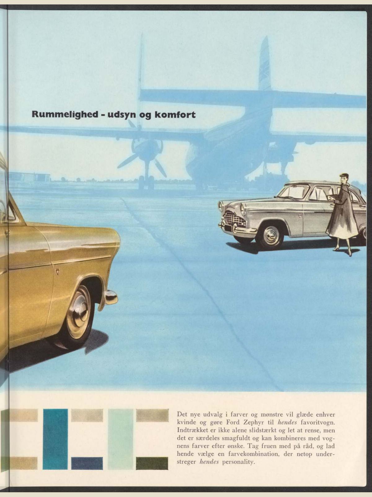 1957 ford zephyr mk 2 Brochure Page 7 0057-0067 — 18×24 proportions