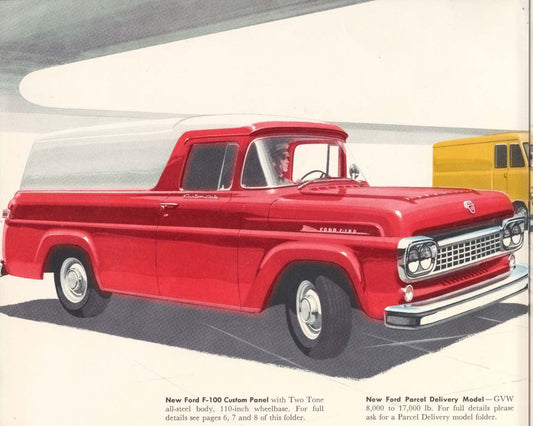 1958 Ford F-100 Custom Panel 0058-0002
