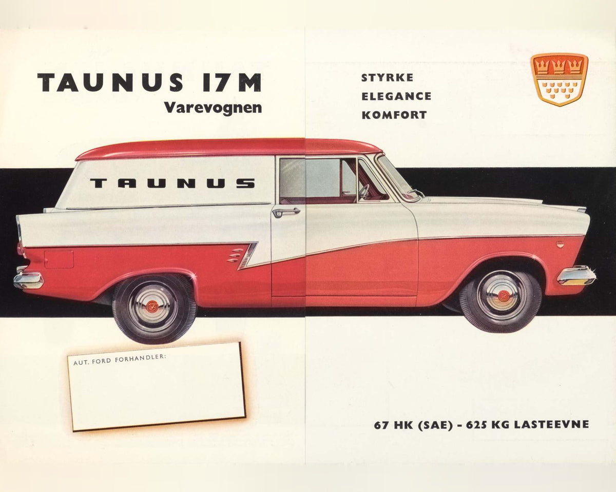 1960 Ford Taunus 17M Varevognen 0060-0007