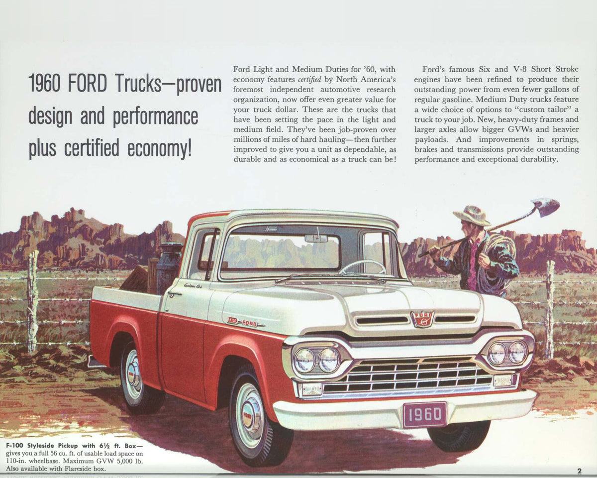 1960 Ford F-100 0060-0010