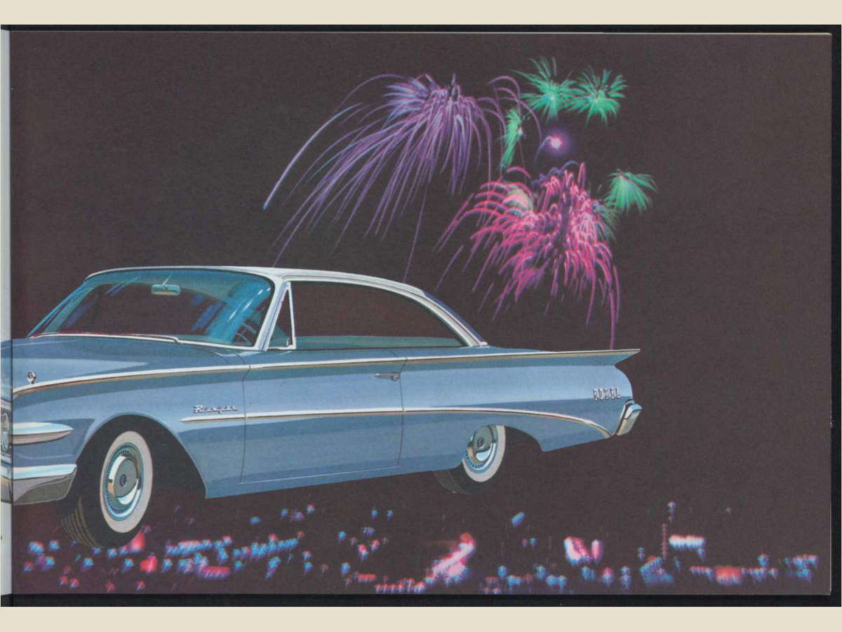 1960 Ford Edsel Brochure Page 11 0060-0022 — 18×24 proportions