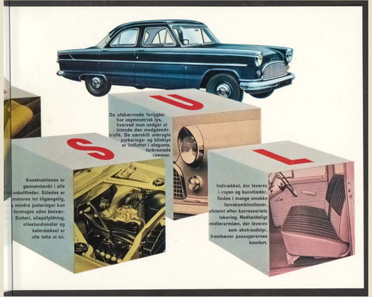 1960 ford consul mk 2 Brochure Page 5 0060-0031 — 16×20 proportions