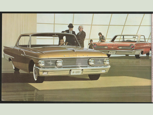 1961 Meteor Vehicles Brochure Page 2 0061-0003 — 18×24 proportions