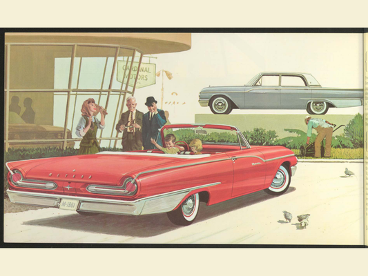 1961 Meteor Vehicles Brochure Page 4 0061-0004 — 18×24 proportions