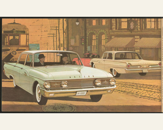 1961 Meteor Vehicles Brochure Page 6 0061-0005 — 16×20 proportions