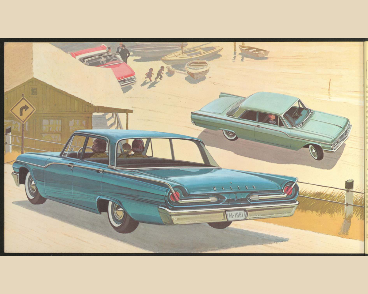 1961 Meteor Vehicles Brochure Page 8 0061-0006 — 16×20 proportions