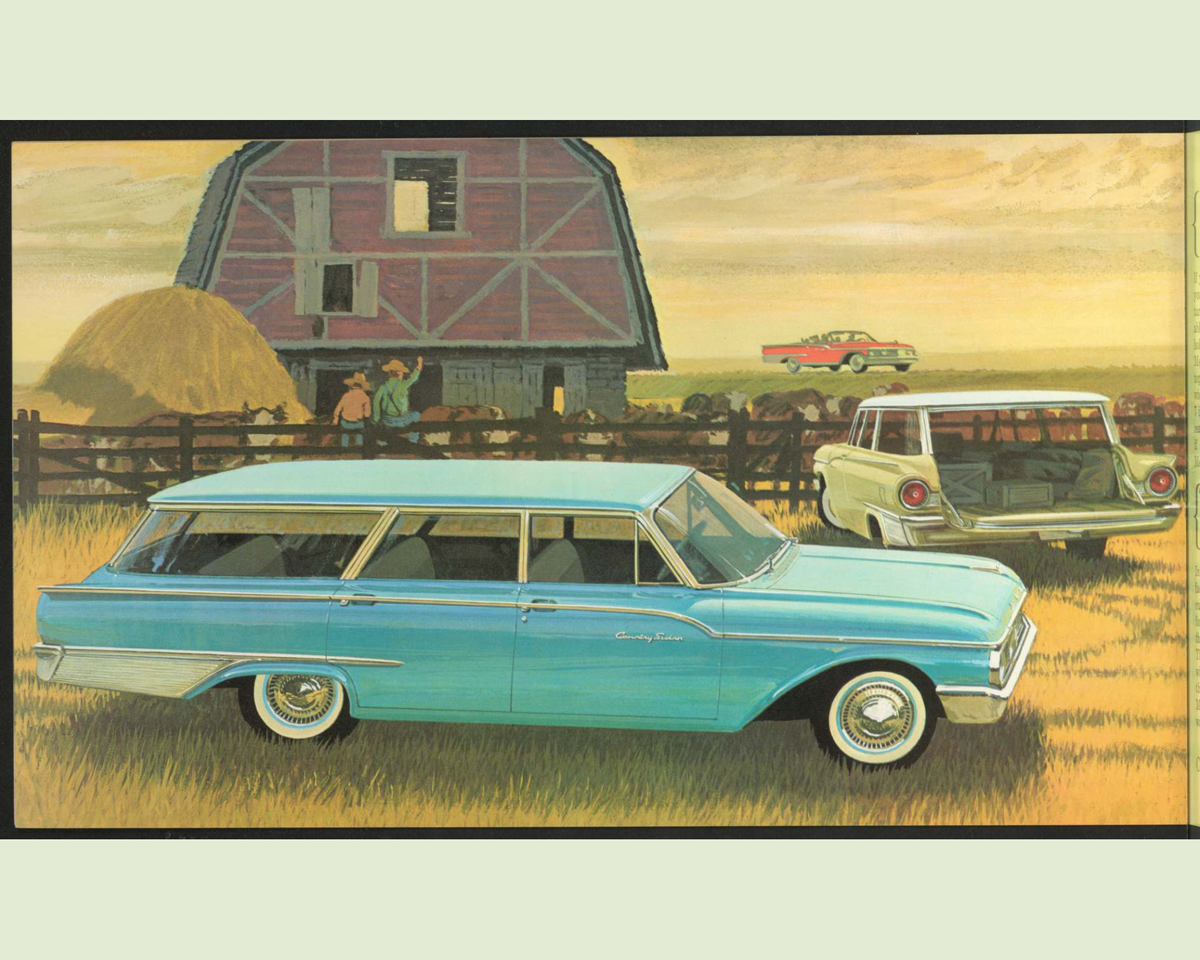 1961 Meteor Vehicles Brochure Page 10 0061-0007 — 16×20 proportions