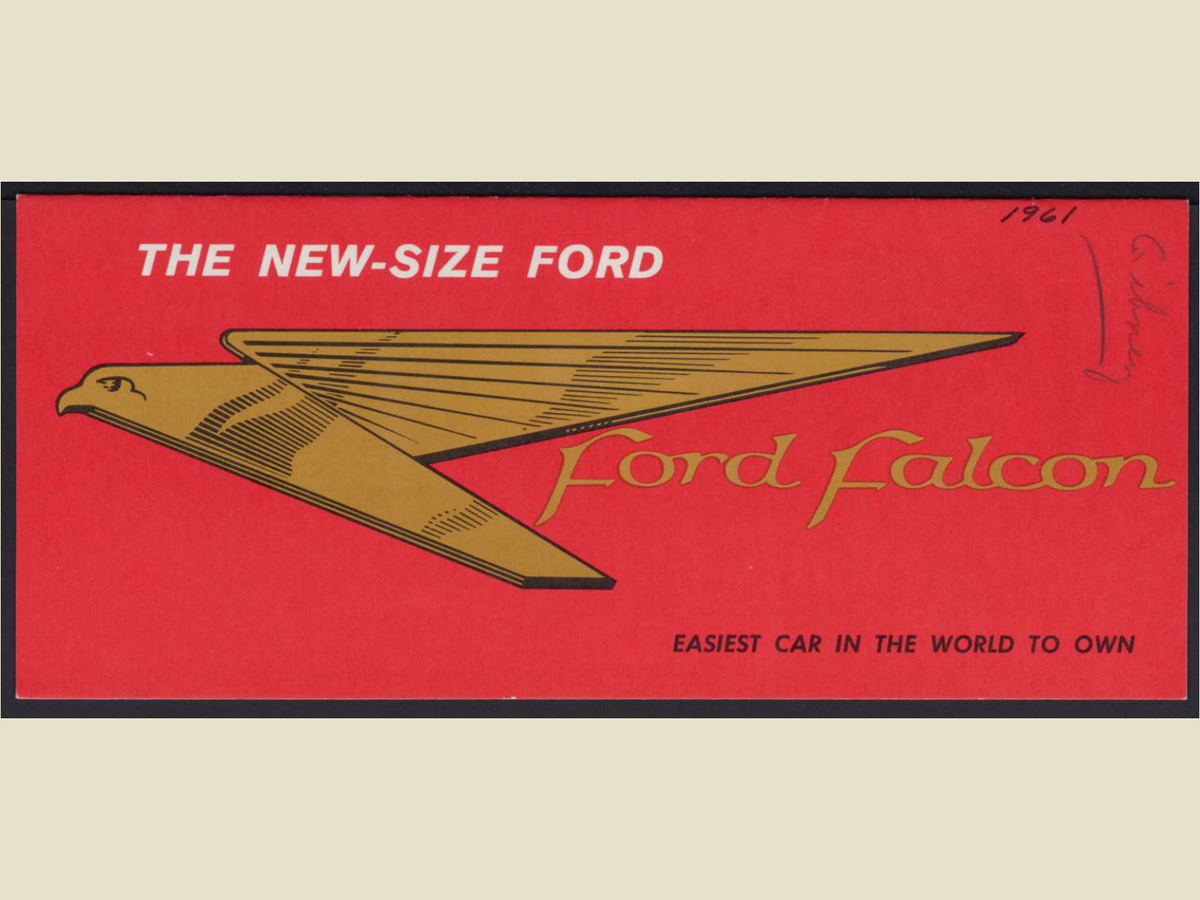 1961 Ford Falcon Brochure Page 1 0061-0014 — 18×24 proportions