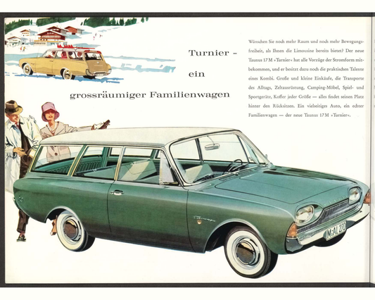 1962 Ford Taunus 17M P3 Brochure Page 12 0062-0002 — 16×20 proportions